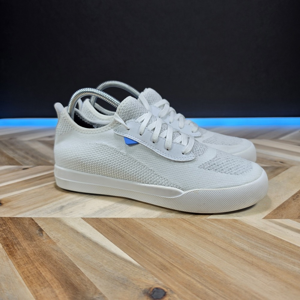 Vessi Weekend Classic 1.5 Waterproof Knit Sneakers Marble White Women's Size 9